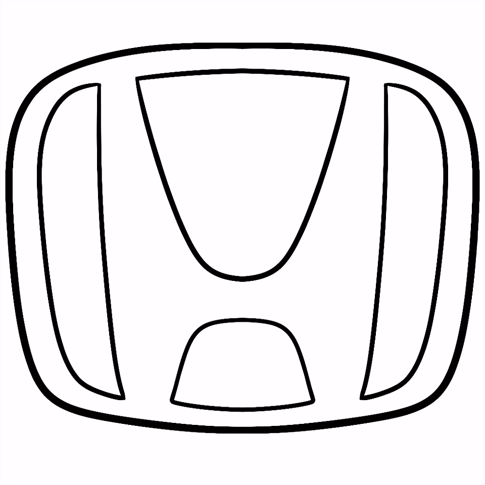 Automerken Kleurplaten Leuk Voor Kids – Logo Honda N8ev36kyw6 Hvjt54tcz6
