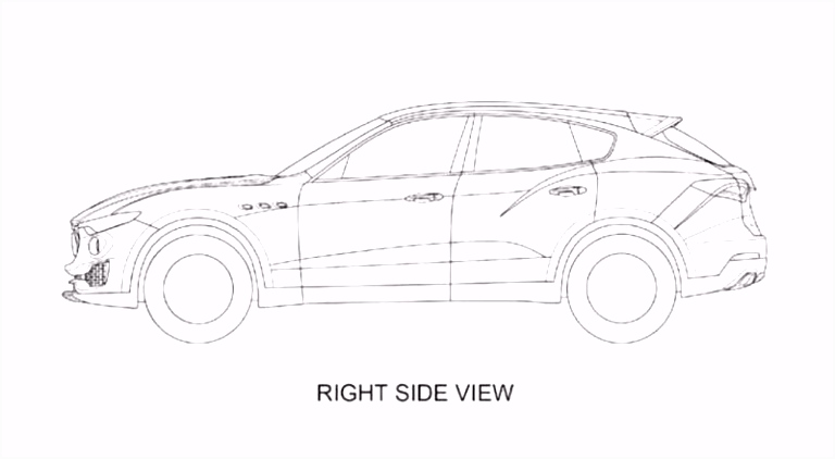 Automerken Kleurplaten Patentschetsen tonen Nieuwe Maserati Levante Nieuws 2015 Autotijd Y2bu31zpd8 Lmuqsupoh5