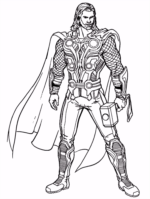 Avengers Kleurplaten Thor Kleurplaten Uniek Desenhos De Avengers Os Vingadores Para E3bu50ukw6 W2hg2ukdfv