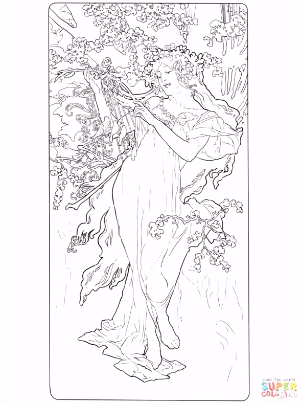 Barbie Kleurplaten Online Gratis Actie Art Nouveau Kleurplaten Essence Art Nouveau Style for Bigger H5nw53yiv5 C2ukssnlau