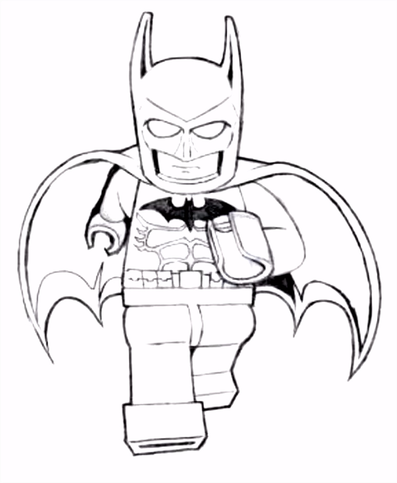 Lego Batman Movie Coloring Page