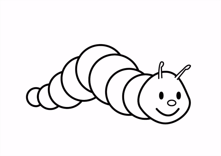 Caterpillar Keurplaat Kleurplaat Rups thema Insecten Pinterest R3sv12jnf1 N0qs2sfxjm