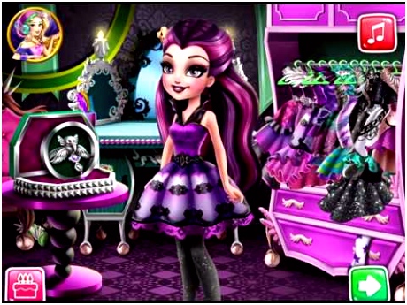 Dark Queen Closet Disney Movie Cartoon Game for Kids
