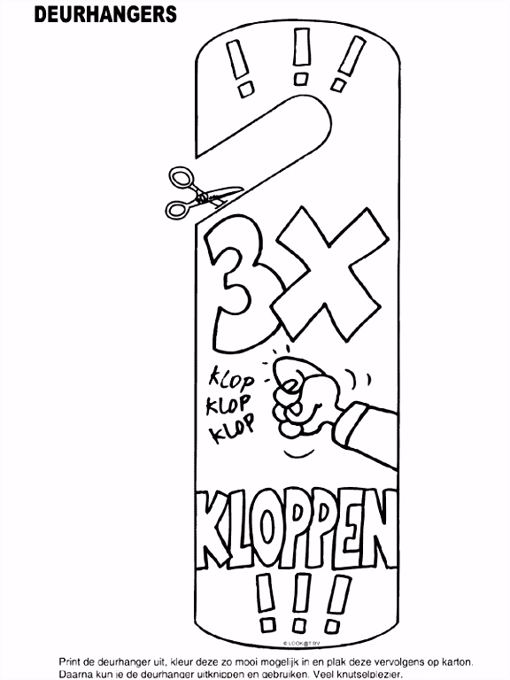 Dino Kleurplaten Kleurplaat Deurhanger 3x Kloppen Kleurplaten Y5bx95zcd8 P6qivsuky4