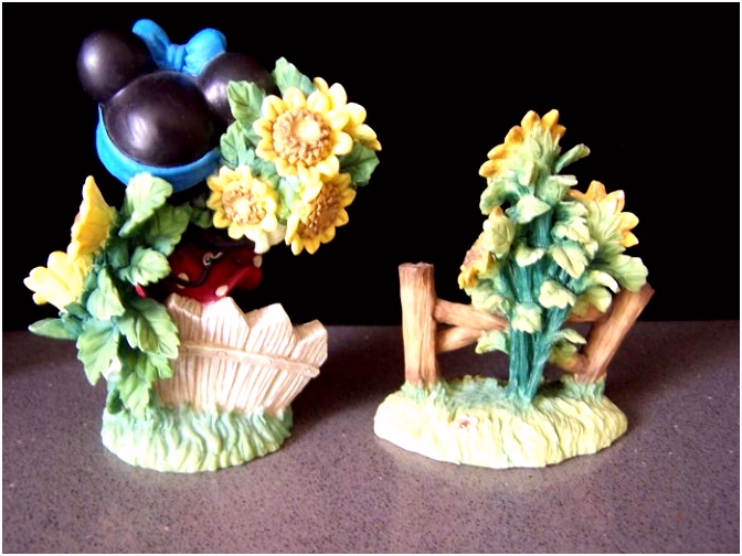 Disney Beeldjes uit de Enesco serie In The Good Od Summertime