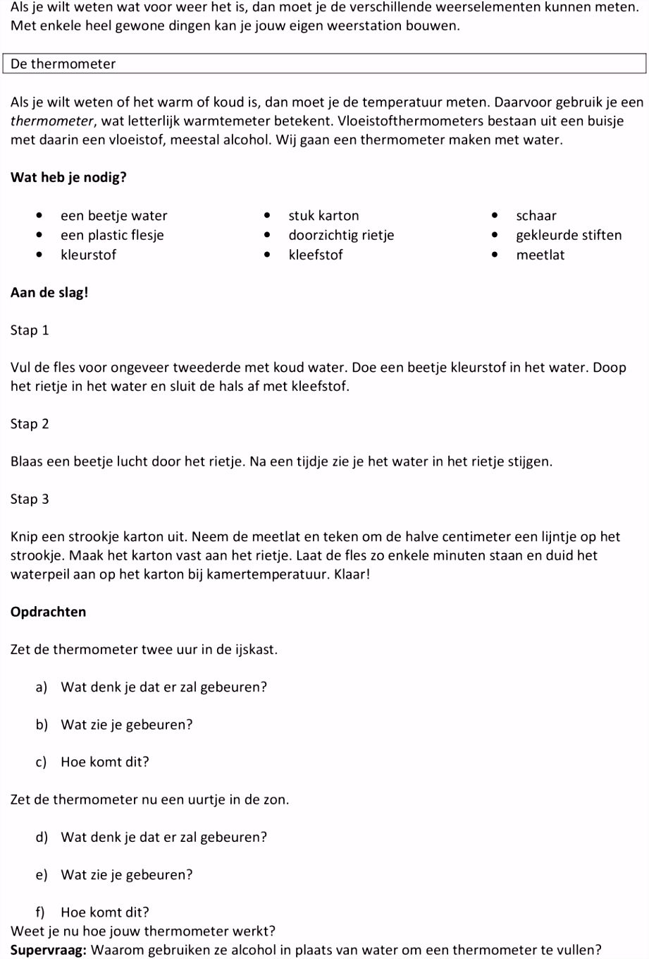 BOUW JE EIGEN WEERSTATION PDF