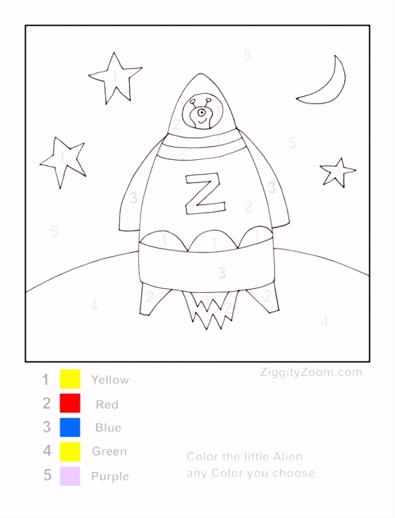 Een Raket Van Papier Printable Color by Number Rocket Ship E7cu13jdi0 Tsreumjoym
