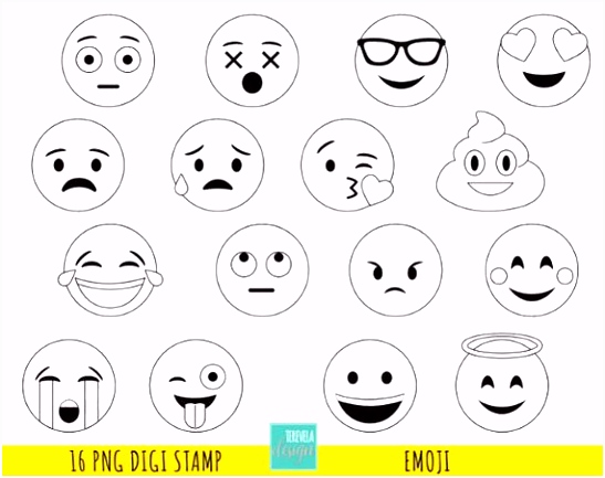 Emoji Kleurplaten Sale Emoji Digital Stamps Emoticons Digi Stamps H4vu88hke0 Dhvkmuhxbs