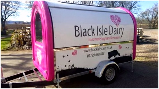 The Cater pod available to hire Picture of Black Isle Dairy