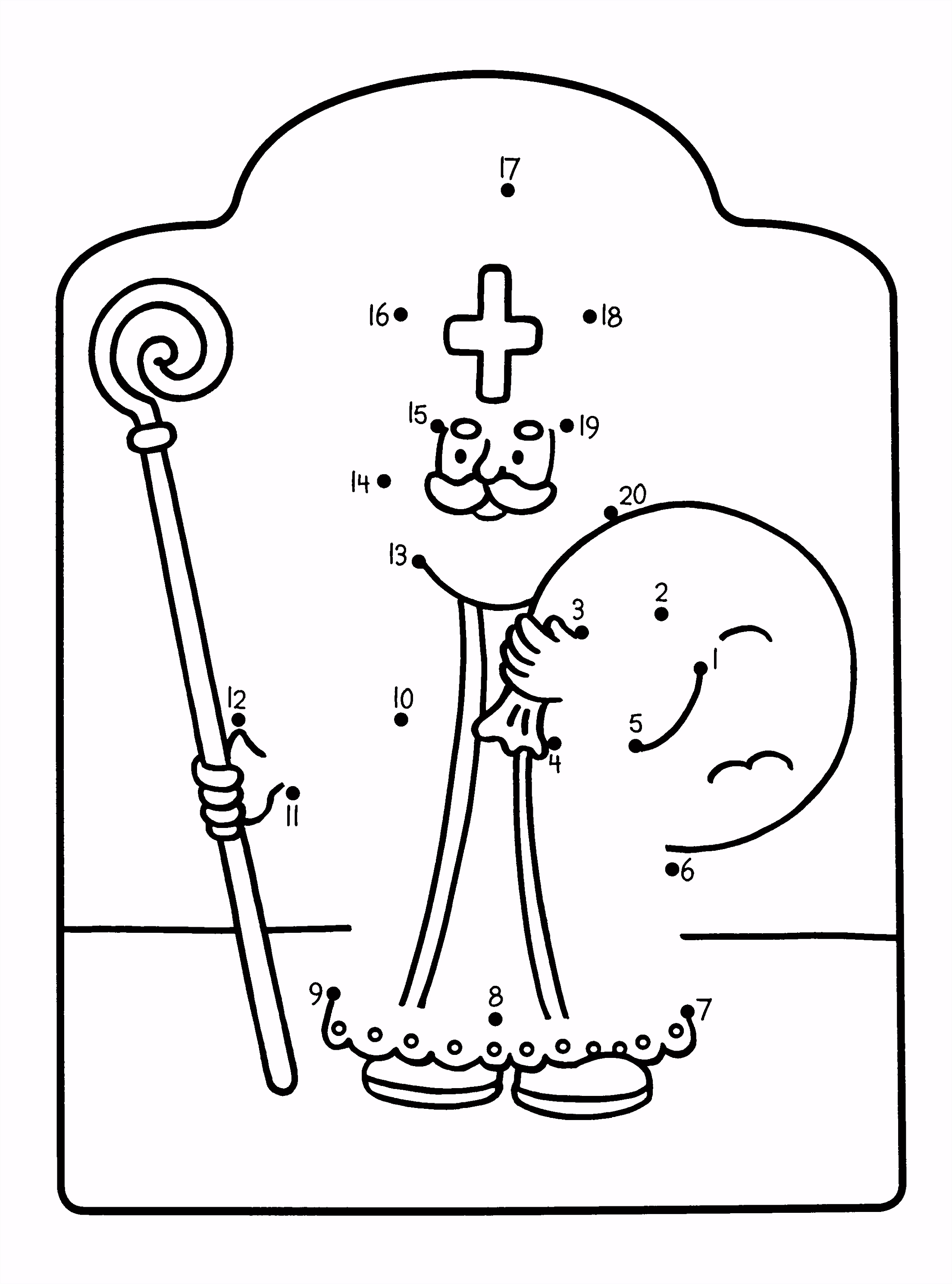 Kinder Kleurplaten Sinterklaas is Jarig Kleurplaat Mikulás B1ro51the7 A2gc04idh2