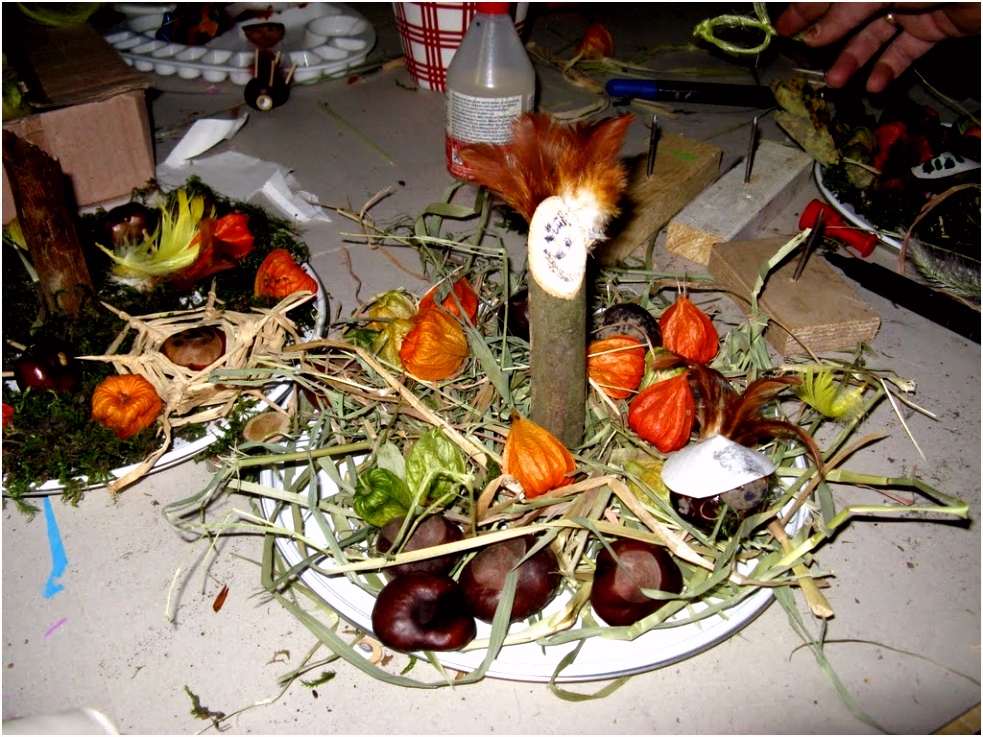 herfstactiviteit 2013 knutselen · Kinderboerderij Emmelerbos op