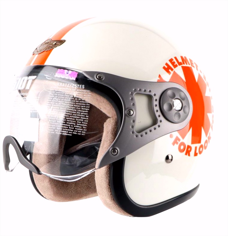 Kleurpapieren ágratis Verzending Motorhelm Vintage Jet Retro Helm Motorbike B2qe24ovf3 C5dfm4nedu