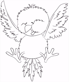 Kleurplaat Aap 61 Beste Afbeeldingen Van Vogels Kleurplaten In 2018 Coloring Z6yr26ufn3 Lmtausbafs