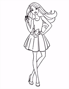 Kleurplaat Barbie 10 Best Barbie Colouring Pages Images On Pinterest In 2018 X3de75pfe1 G5mr54jlt5