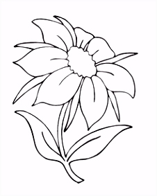 Kleurplaat Bloem Flower Page Printable Coloring Sheets E2ra59rup2 K6scu0odc5