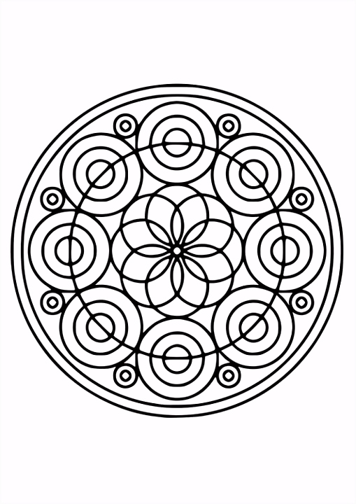 Kleurplaat Bloem Kleurplaat Mandala 21 Kinderen Leren Terwijl Ze Kleuren N8ou55bfa2 Tsfj5ukeg4