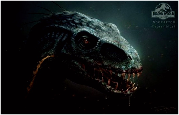 Kleurplaat Dino Jurassic World Fallen Kingdom Indoraptor N3tl93bns1 P2cjv6olo6