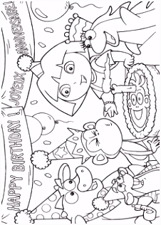 Kleurplaat Dora 167 Best Dora Coloring Pages Images On Pinterest A3yy91wfe1 Ssyeumtafh