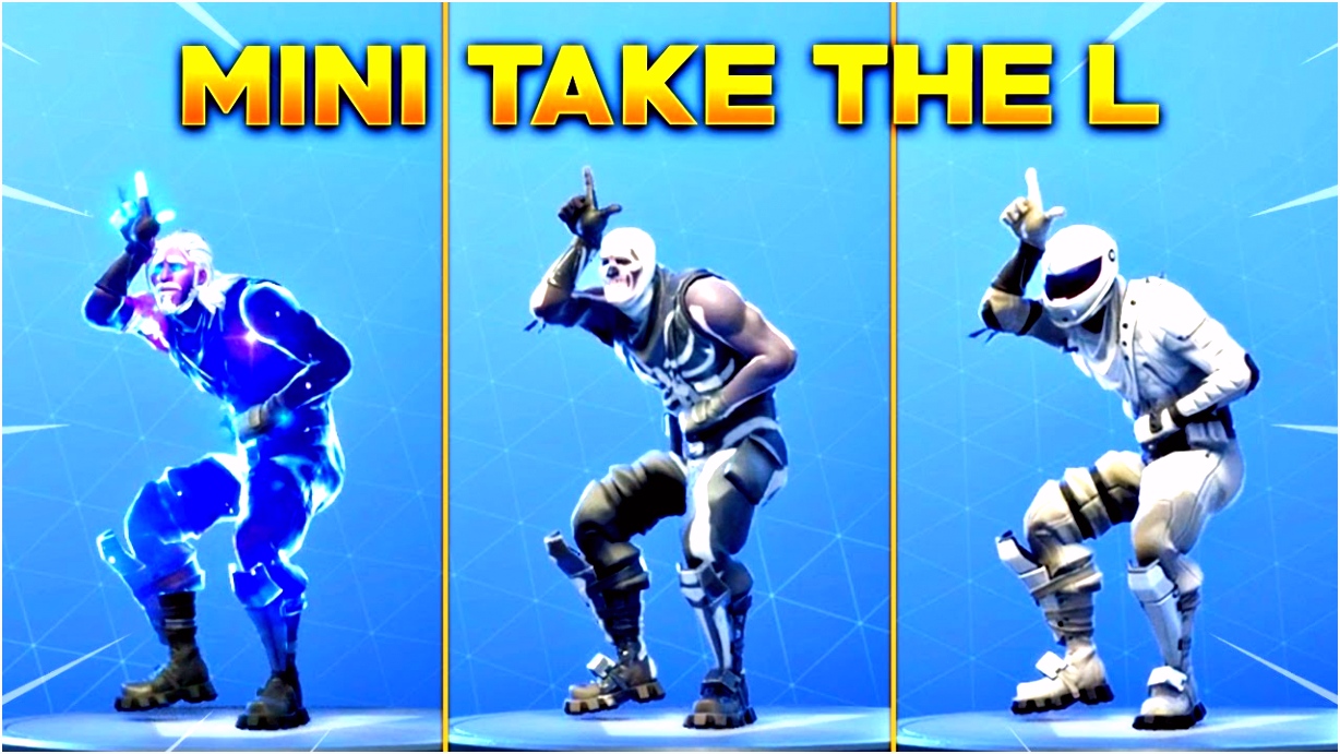 Kleurplaat fortnite New Mini Take the L Emote All New fortnite Skins &amp; with All Popular fortnite Skins Q2fk64arb5 Hmybmmydc4
