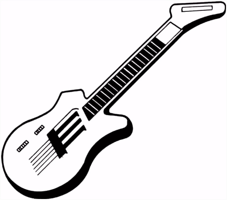 Kleurplaat Gitaar Electrische Gitaar Kleurplaat G3qa33jre4 Cubb6uuqn6