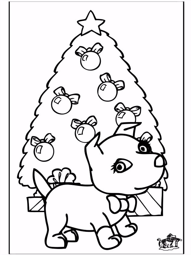 Kleurplaat Hondje Kerst Hond 2 Kleurplaten Kerst S1hs24epn3 O4qsuueld5