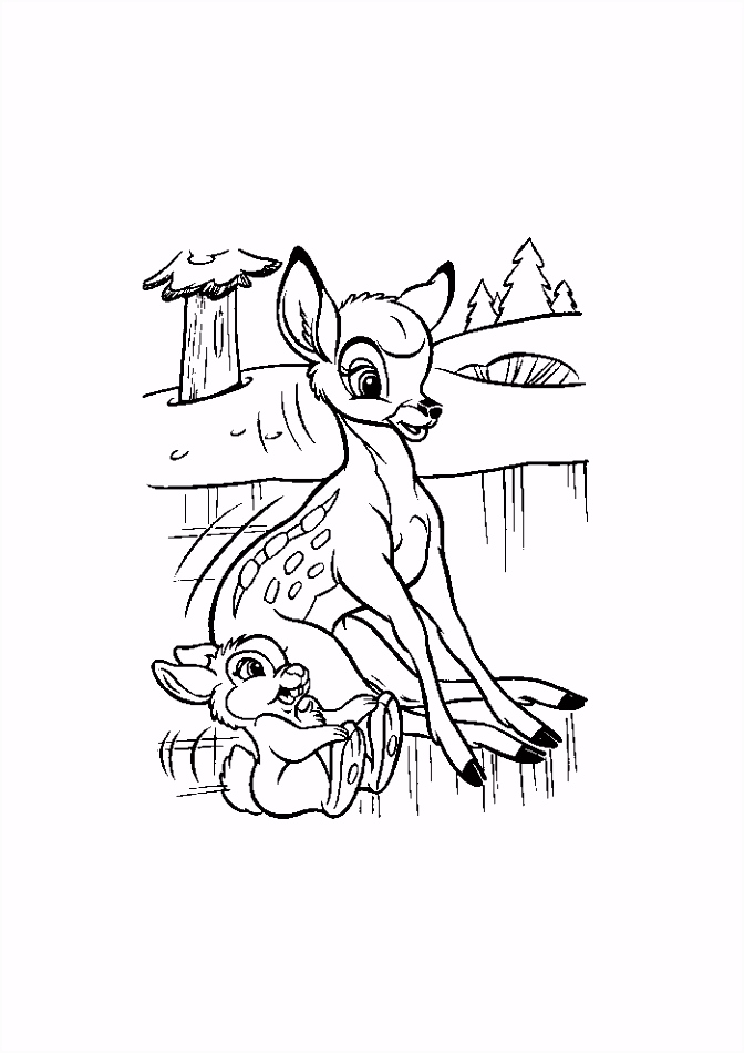 Kleurplaat Ijs Bambi Wat is Het Glad Op Het Ijs Bambi Kleurplaten Kleurplaat W3ck26ilx3 Dmnvhhbeuh