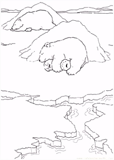 Kleurplaat Ijsbeer Polar Bear and Swimming with the Walrus Ook Als Online Kleurplaat O2yg61ytf0 B6jnmsmgh2