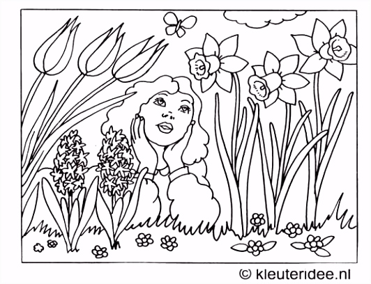 Kleurplaat Jungle Kleurplaat Het is Lente Kleuteridee Spring Coloring I5tv75uyz4 L2psh2kcz4