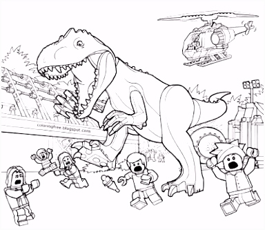 Kleurplaat Jurassic World Printable Lego Jurassic World Coloring Sheets Y3bz42ugi4 E2yas0ishs