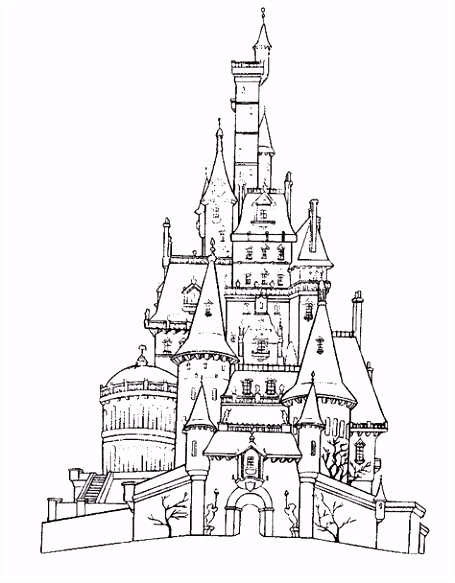 Kleurplaat Kasteel Disneyland Tekening Archidev G8pe89kww6 Ivcy54fcwh