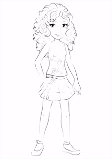 Kleurplaat Lego Friends Lego Friends All Coloring Page for Kids Printable Free Lego N1yx82xog3 A5xa4uekg0