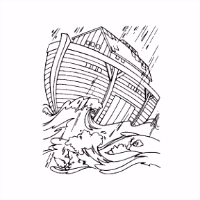 Kleurplaat Noach En De Ark Leuk Voor Kids S2dc54cqa6 N4axuheob4