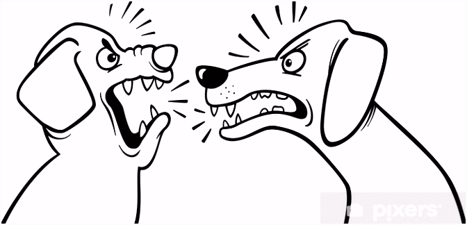 Kleurplaat Paard Sticker Boze Blaffende Honden Kleurplaat • Pixers We Leven Om Te G7to38ctw1 Yvwih40gvu