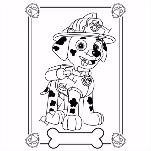 Kleurplaat Paw Patrol Paw Patrol Feestpakket Q5uf25nud4 Wmzu4hkvf6