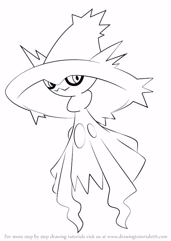 Kleurplaat Pokemon Mismagius is A Ghost Like Character From Pokemon It Has Purple M5dr38jww9 Lses2vs5c5