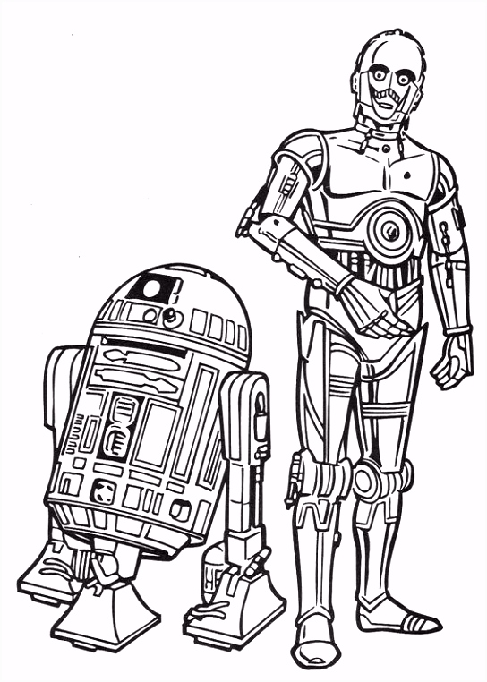 Kleurplaat Robot Star Wars Kleurplaat Kleurplaten Pinterest K7jq67nyo7 T2ffuss5l4