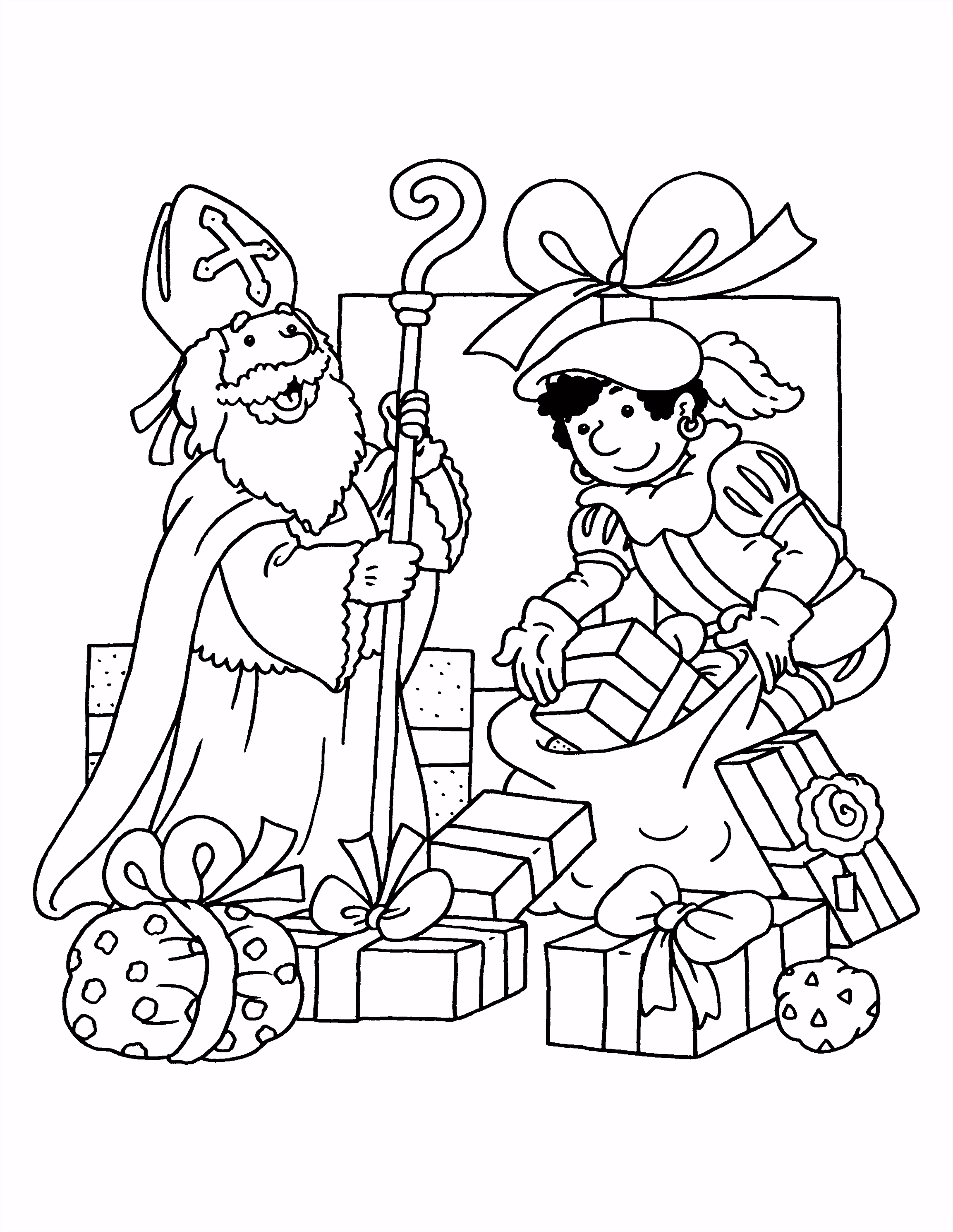 Kleurplaat Sinterklaas Kleurplaten Van Sint En Piet K2as73vzc6 W5xc5sddiu