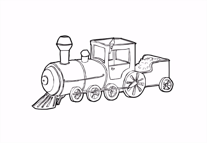 Kleurplaat Trein Kleurplaat Trein Afb B8nh04nxe4 T2psm0glvs