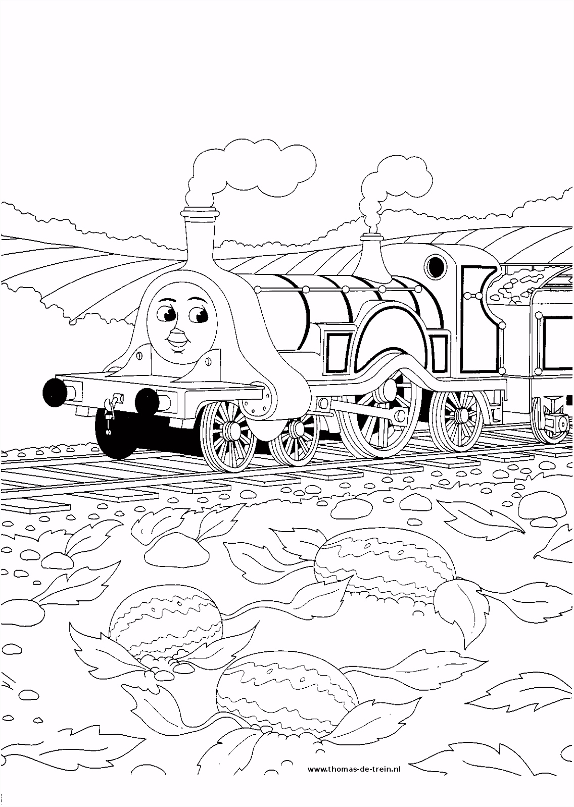 Kleurplaat Trein Thomas De Trein ¦ Kleurplaat Van Emily Q5rh79erd0 Juqk0uuxws