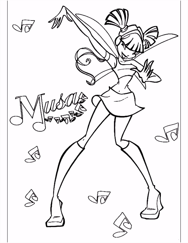 Kleurplaat Winx Kleuren Winx Met Muziek Kleurplaten C3ve46lon3 Xmzam2odj2