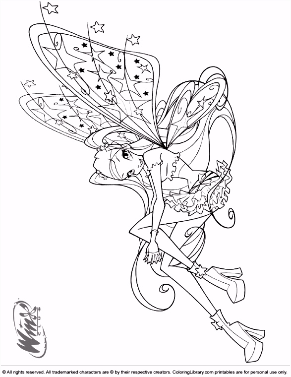 Kleurplaat Winx Winx Club Coloring Picture Coloring Pages for Kids X2ns27nwg3 Xspvu6ke25