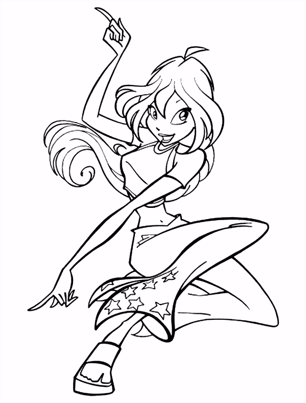 Kleurplaat Winx Winx Club Kleurplaten Bloom W2ya25v5h6 T4om24tlq6