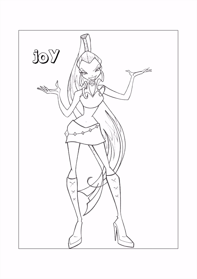 Kleurplaat Winx Winx Joy Winx Club Kleurplaten Kleurplaat C1is36igw6 Yhoa4vfumu