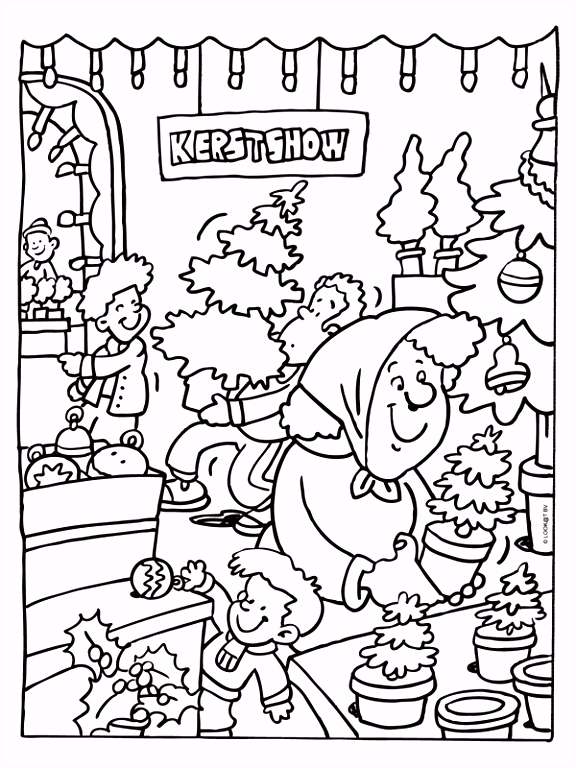Kleurplaat X Kleurplaat Kerstmarkt Kerstshow Kleurplaten C6xk52wdy4 Yuei2mlar6