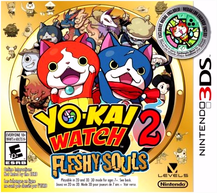 Kleurplaat Yo Kai Watch Yo Kai Watch 2 Fleshy souls 3ds O8nn56t522 D4yz2sfdf6