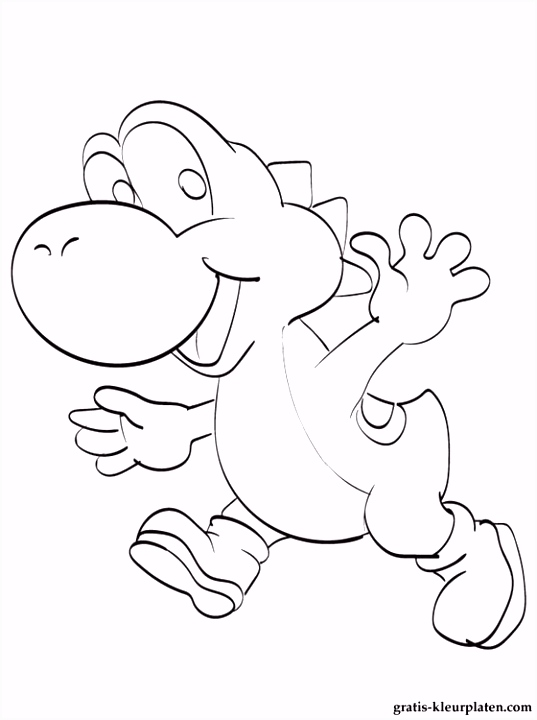 Kleurplaat Yoshi Mario Kleurplaat Yoshi Van Mario J9bv76wgu7 Whvemuuwn5