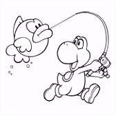 Kleurplaat Yoshi Mario Kleurplaten Mario Bros En Luigi Nintendo Z5yu61lvp4 Z6bs56yau5