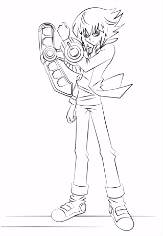 Kleurplaat Yu Gi Oh Jaden Yuki Van Yu Gi Oh Kleurplaat C6eo13ese5 A6hxm2nswu
