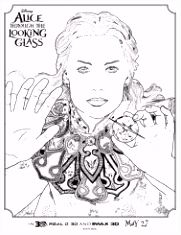 Kleurplaten Alice Through the Looking Glass Coloring Pages From Alice Through the Looking Glass Life 2018 Y5rl92ank0 Shifvunaf0