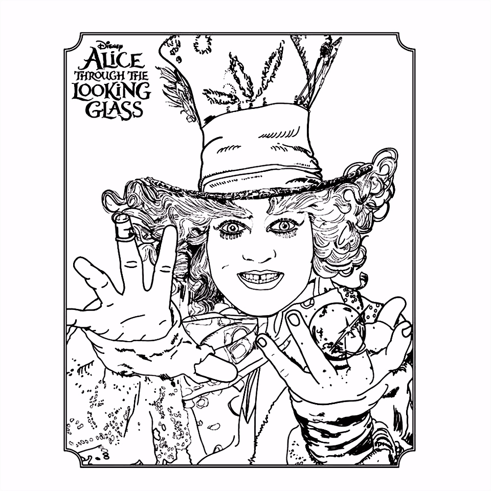 Kleurplaten Alice Through the Looking Glass Leuk Voor Kids – De Gekke Hoedenmaker U4rd94ckc5 U4nl5vhgi2